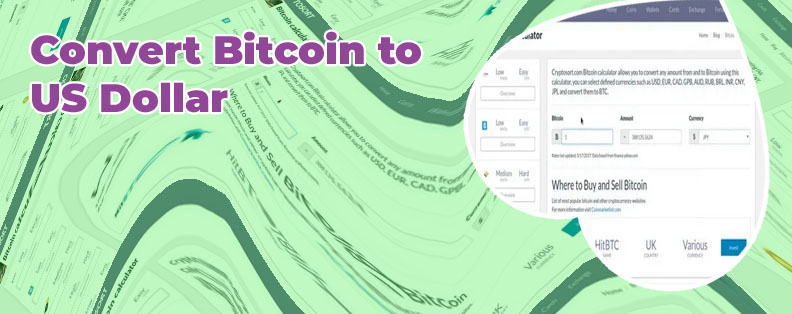 Convert bitcoin to usd